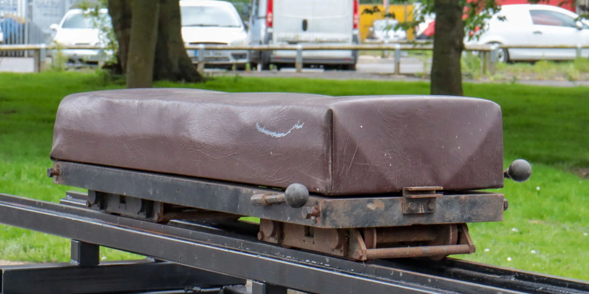 5 inch gauge braked bogie driving truck