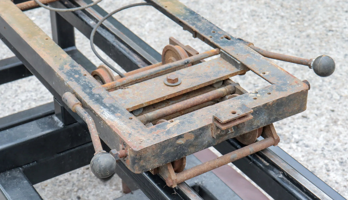 5 inch gauge braked bogie driving truck