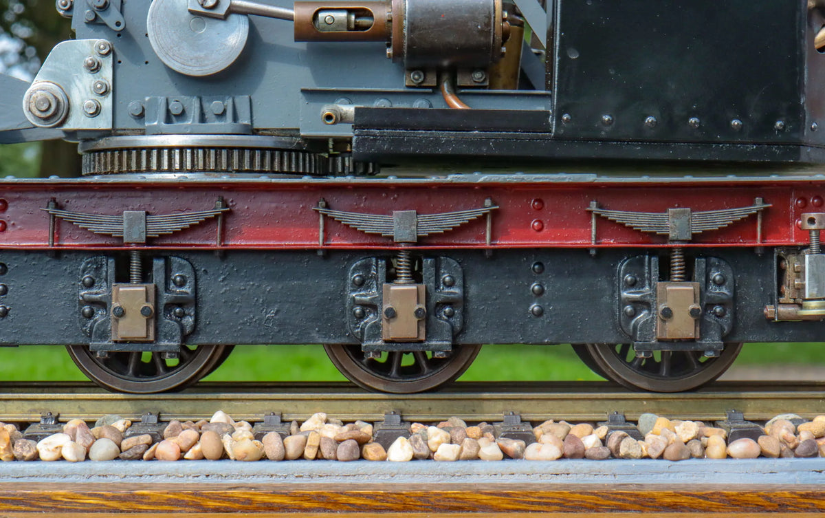 2 1/2 inch gauge steam crane with match truck