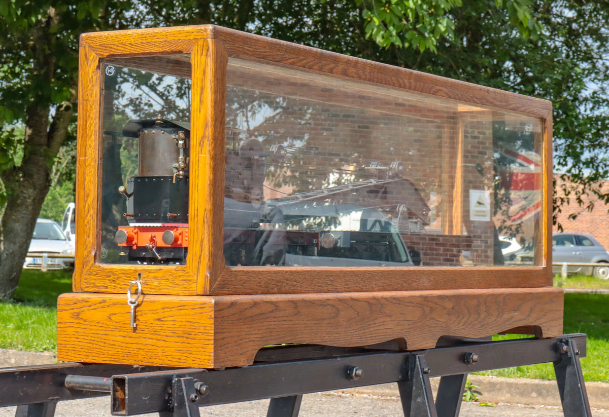 2 1/2 inch gauge steam crane with match truck