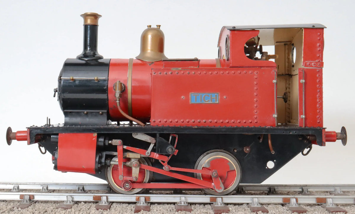 3 1/2 inch gauge large-boilered "Tich" 0-4-0T