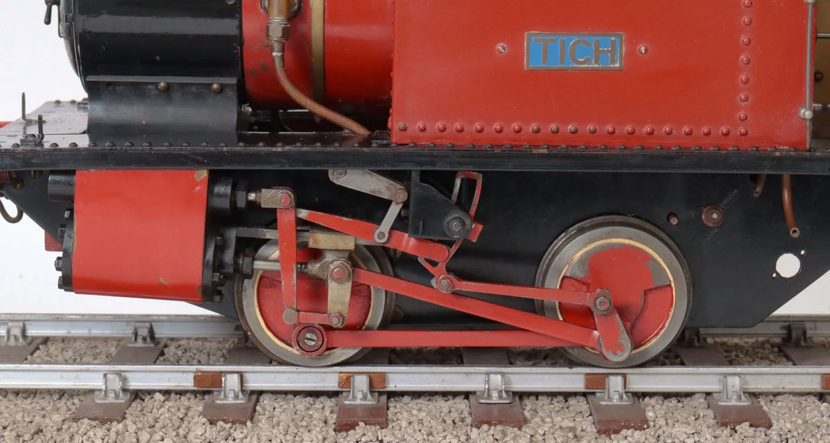 3 1/2 inch gauge large-boilered "Tich" 0-4-0T
