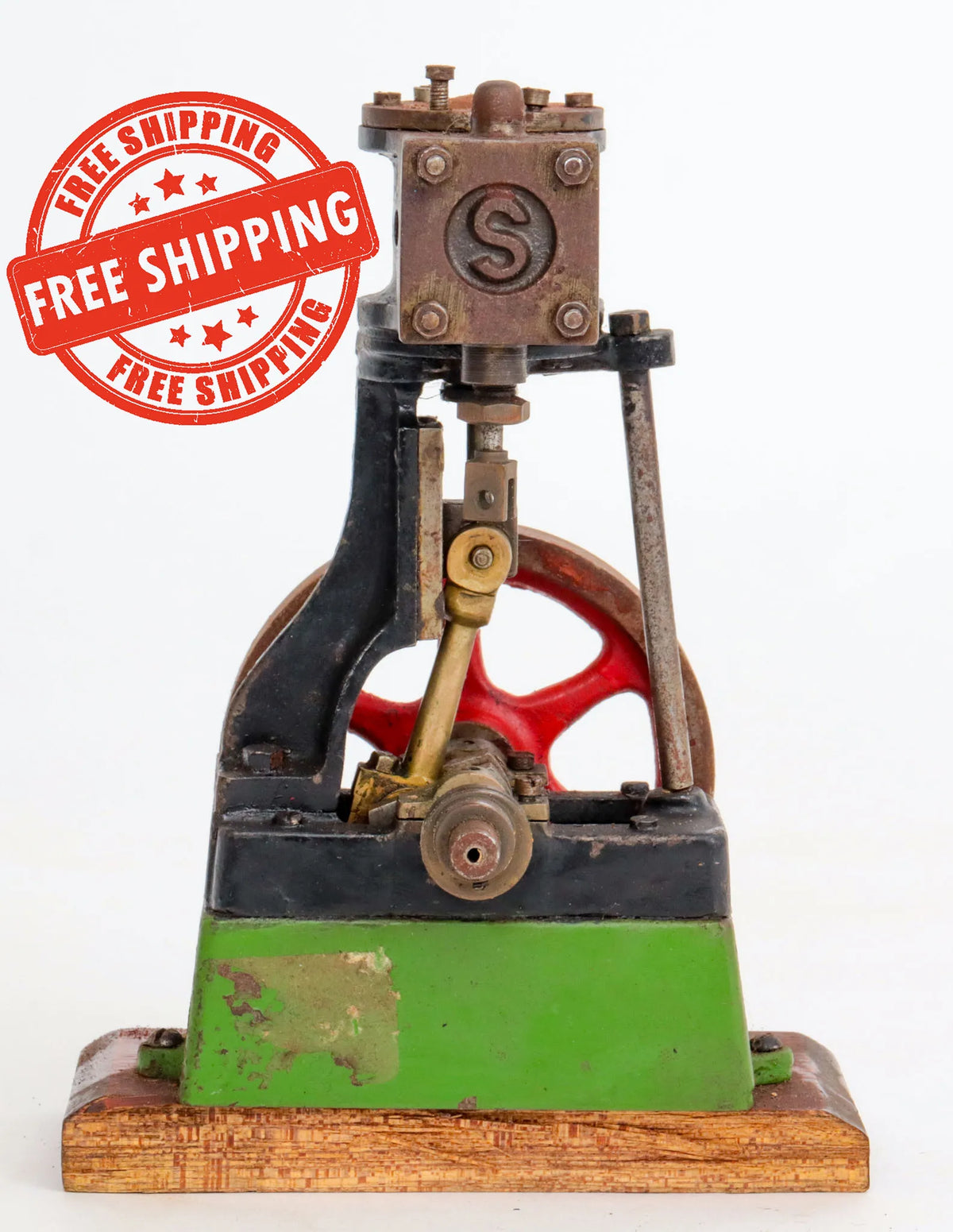 Pre-war Stuart 10V vertical engine