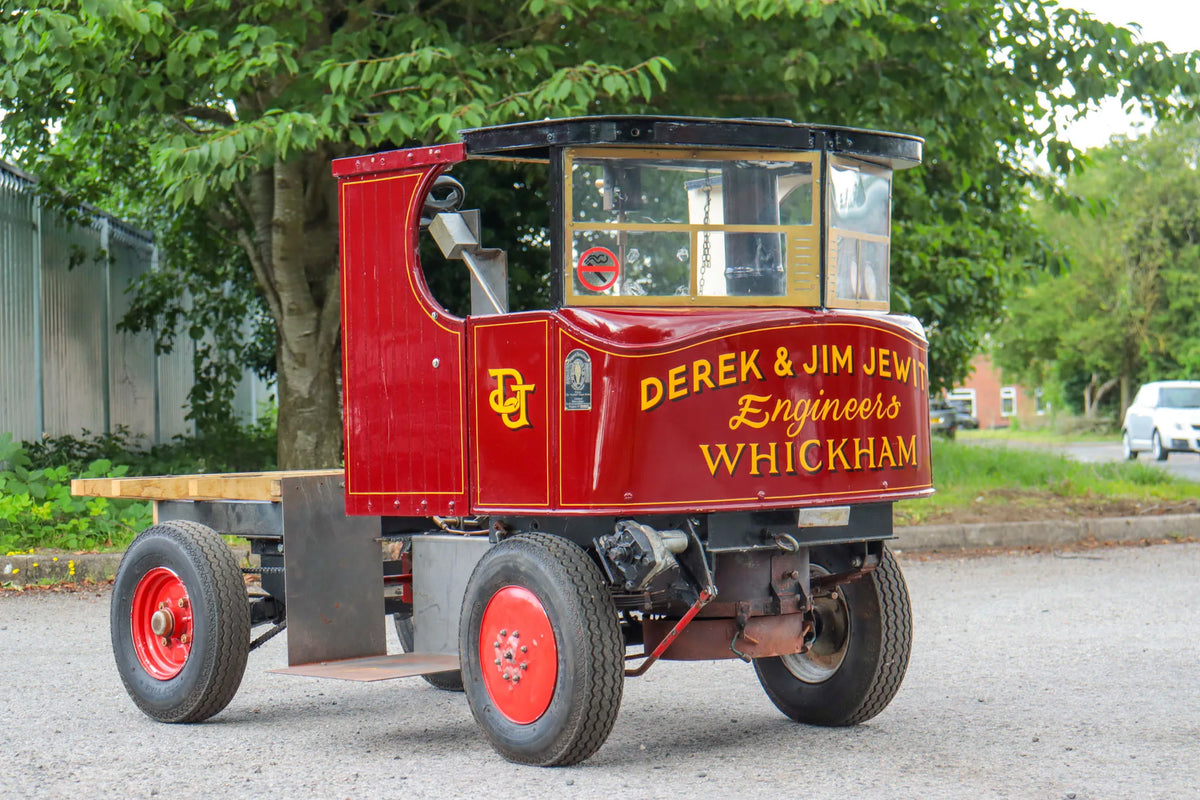 4 1/2 inch scale Sentinel steam wagon