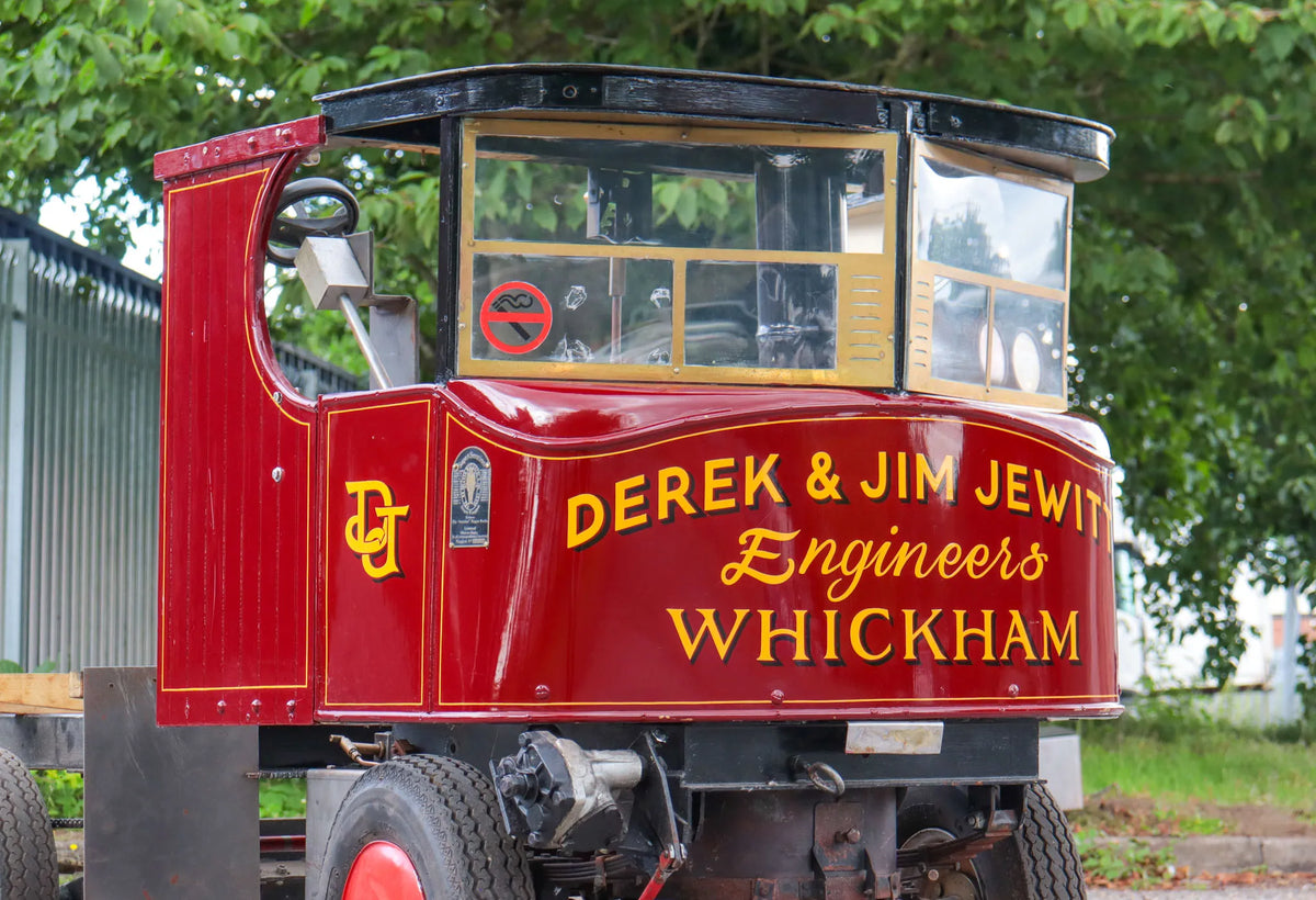 4 1/2 inch scale Sentinel steam wagon