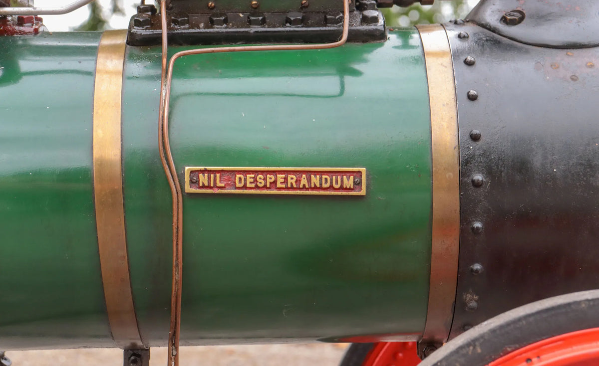 3 inch scale Burrell agricultural engine