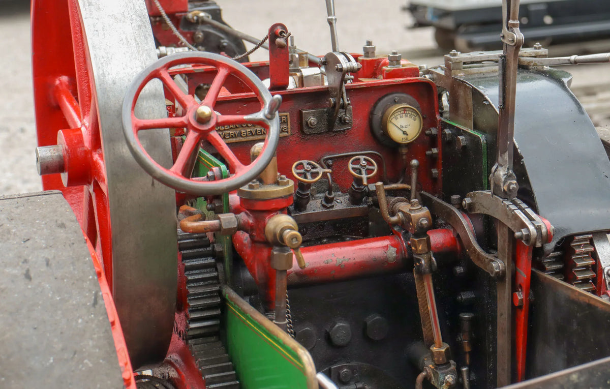 3 inch scale Burrell agricultural engine
