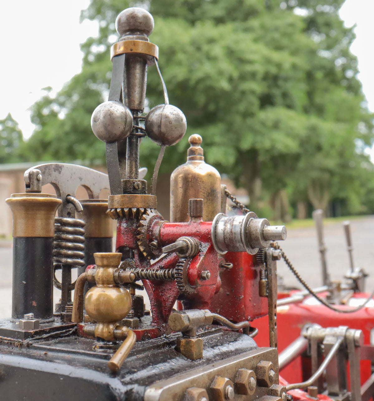 3 inch scale Burrell agricultural engine