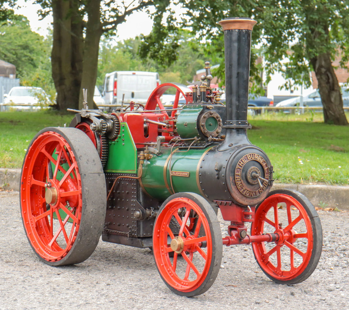 3 inch scale Burrell agricultural engine