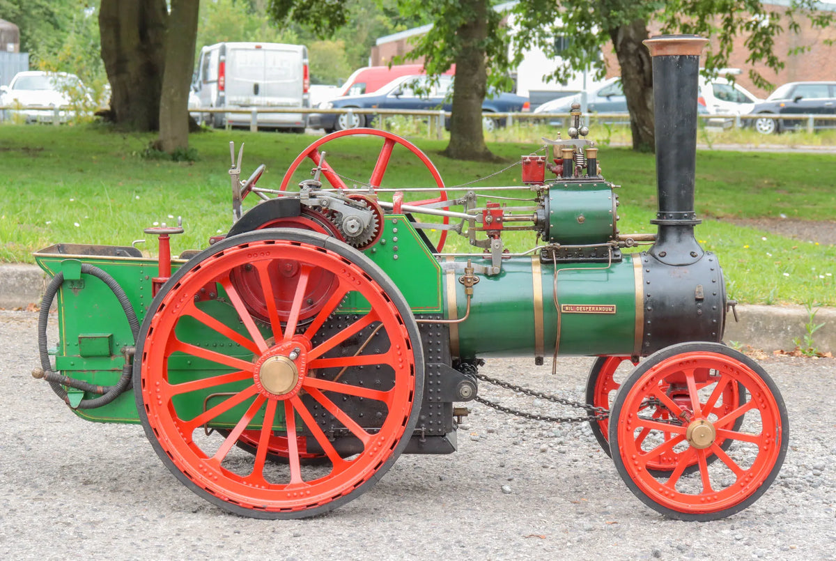 3 inch scale Burrell agricultural engine