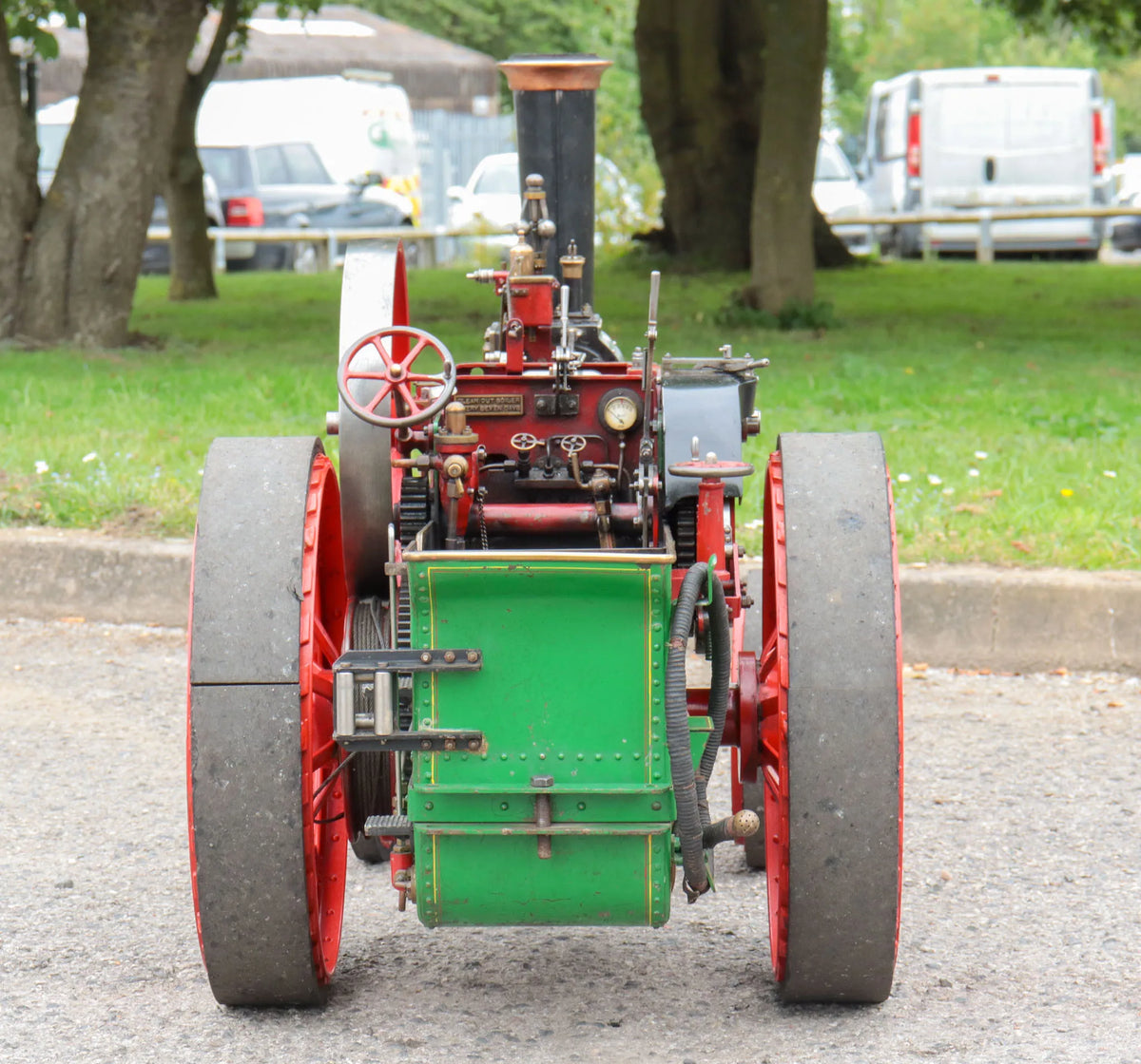 3 inch scale Burrell agricultural engine
