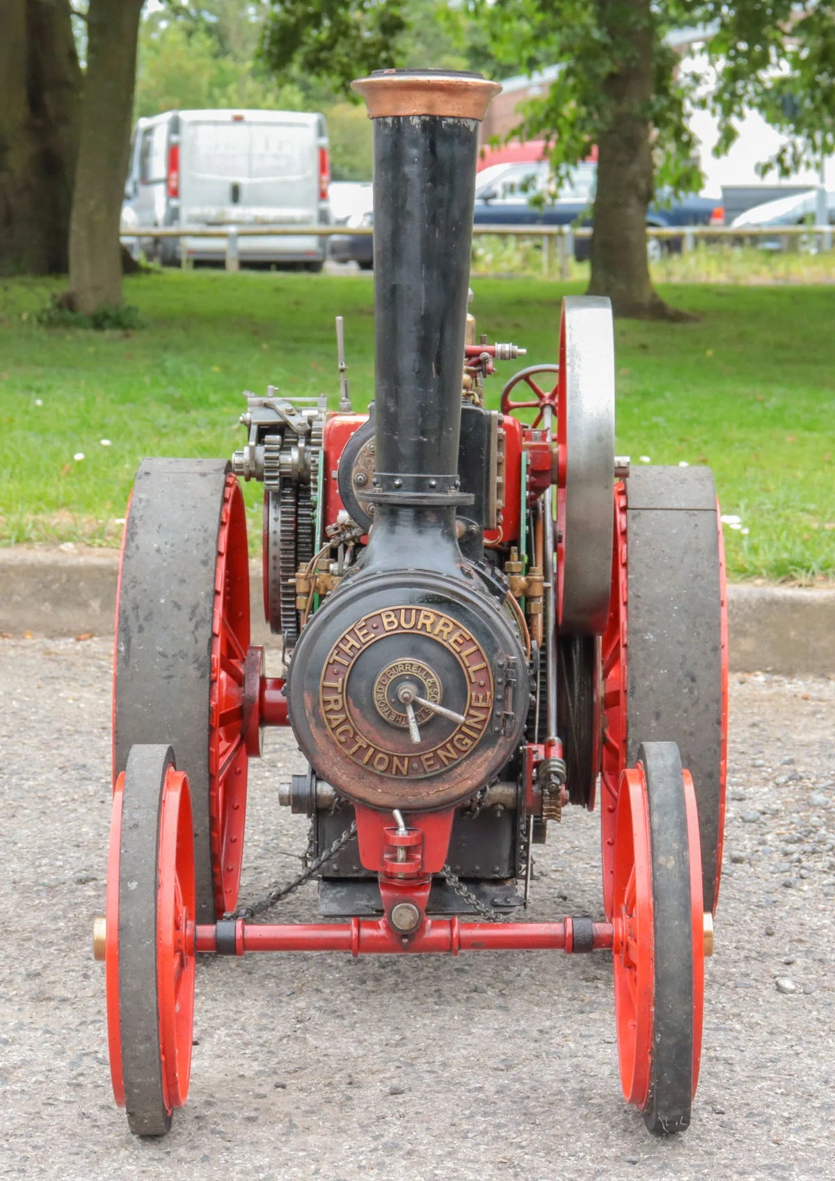 3 inch scale Burrell agricultural engine
