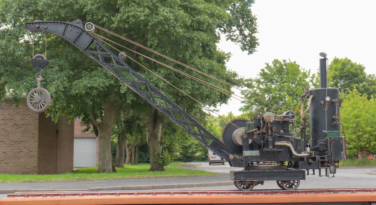 5 inch gauge steam crane