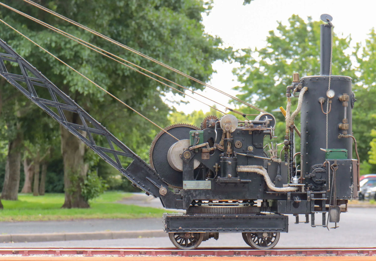 5 inch gauge steam crane