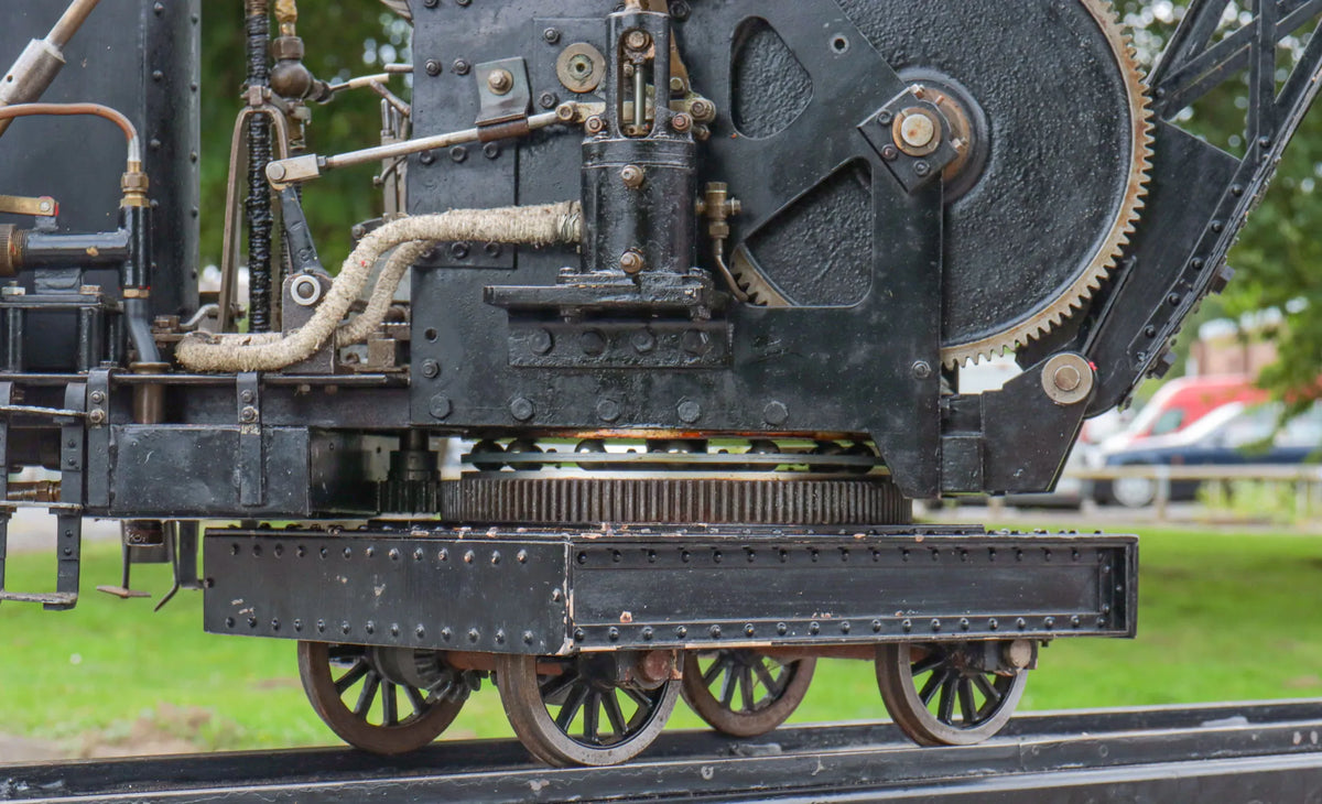 5 inch gauge steam crane