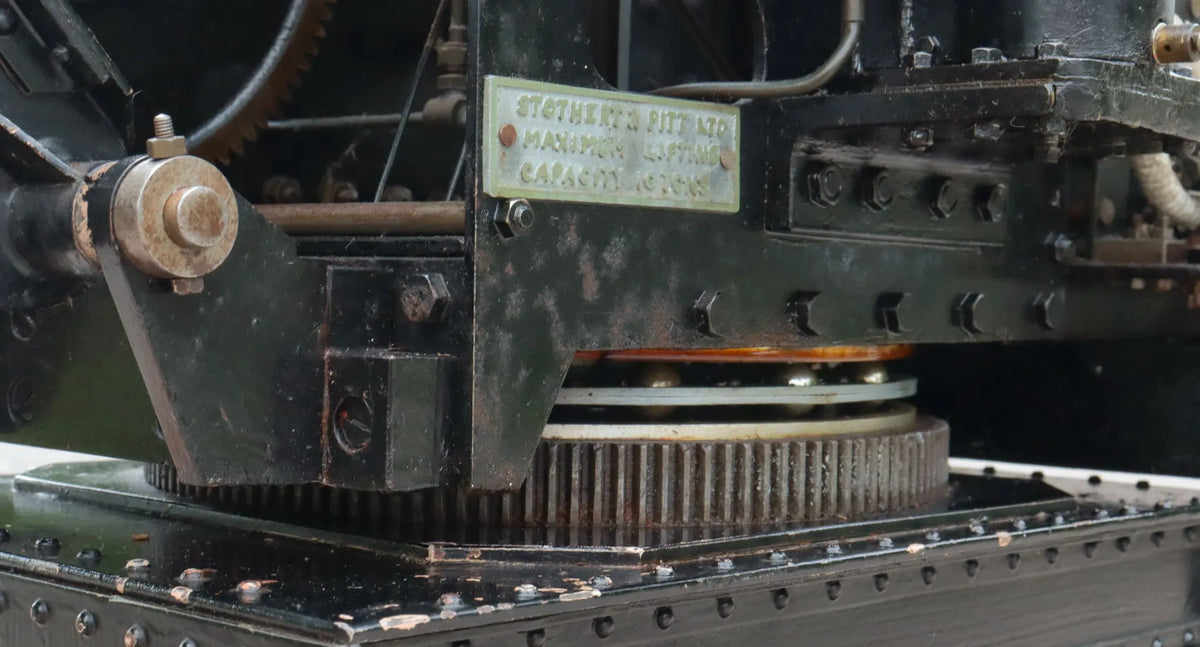 5 inch gauge steam crane