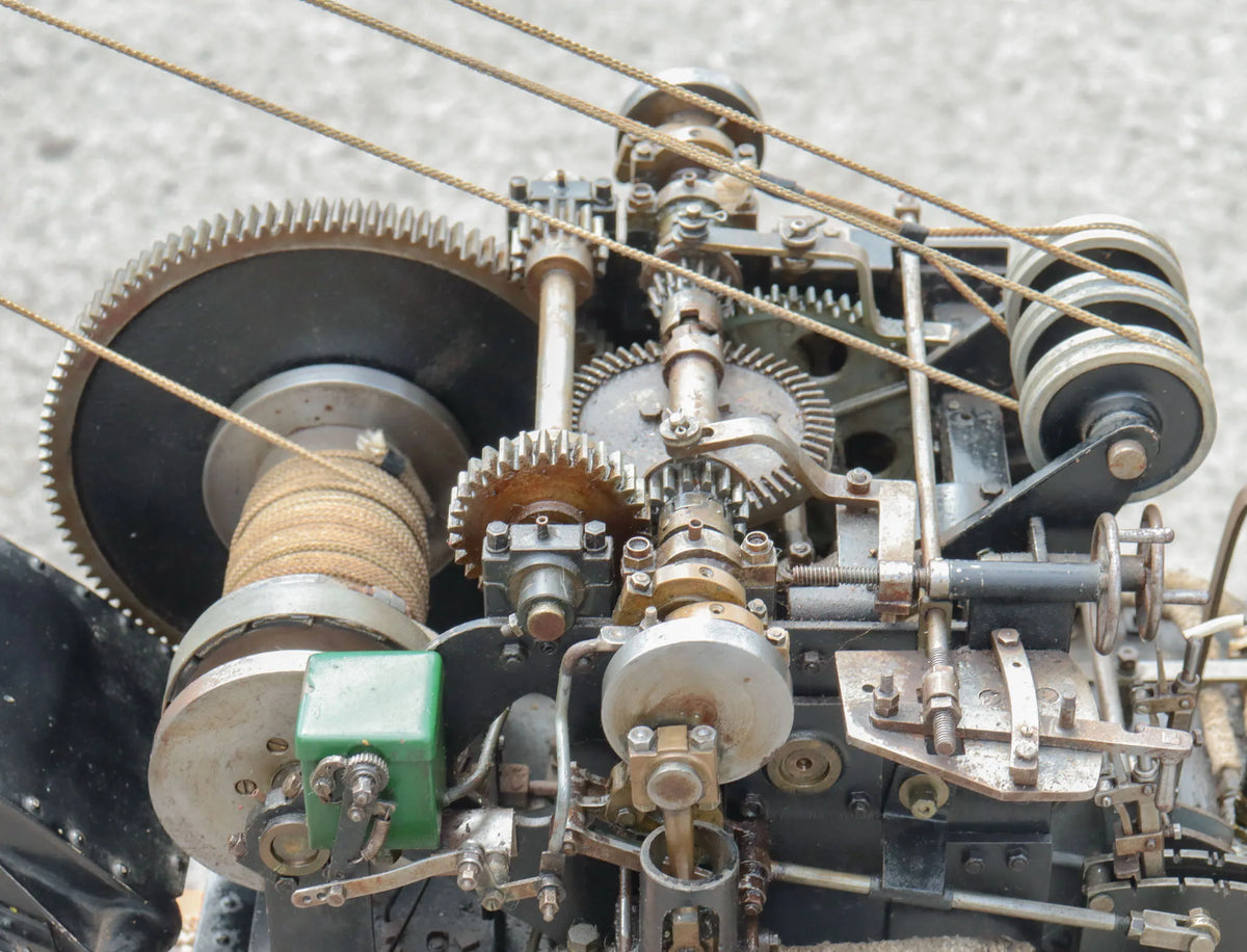 5 inch gauge steam crane