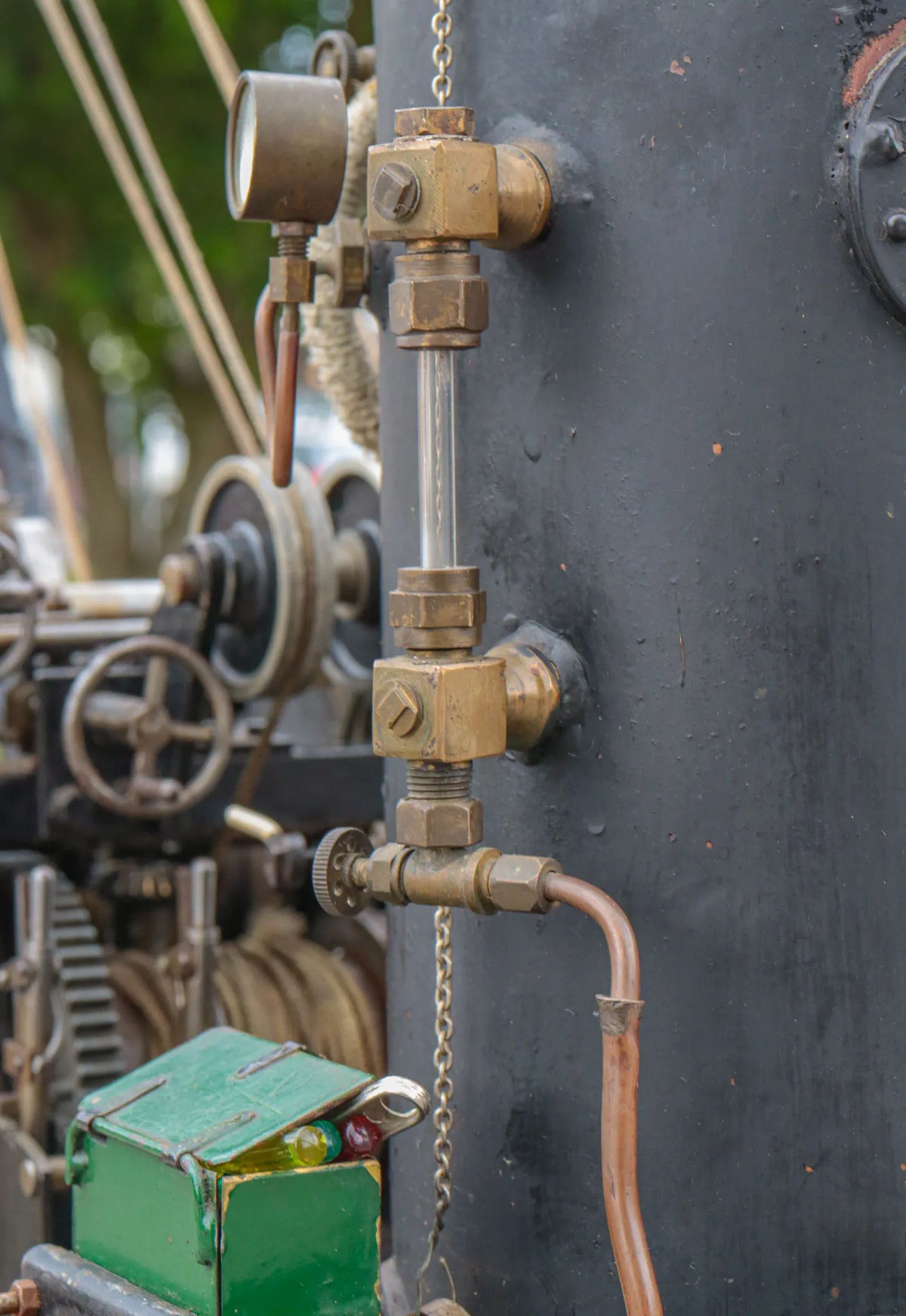 5 inch gauge steam crane