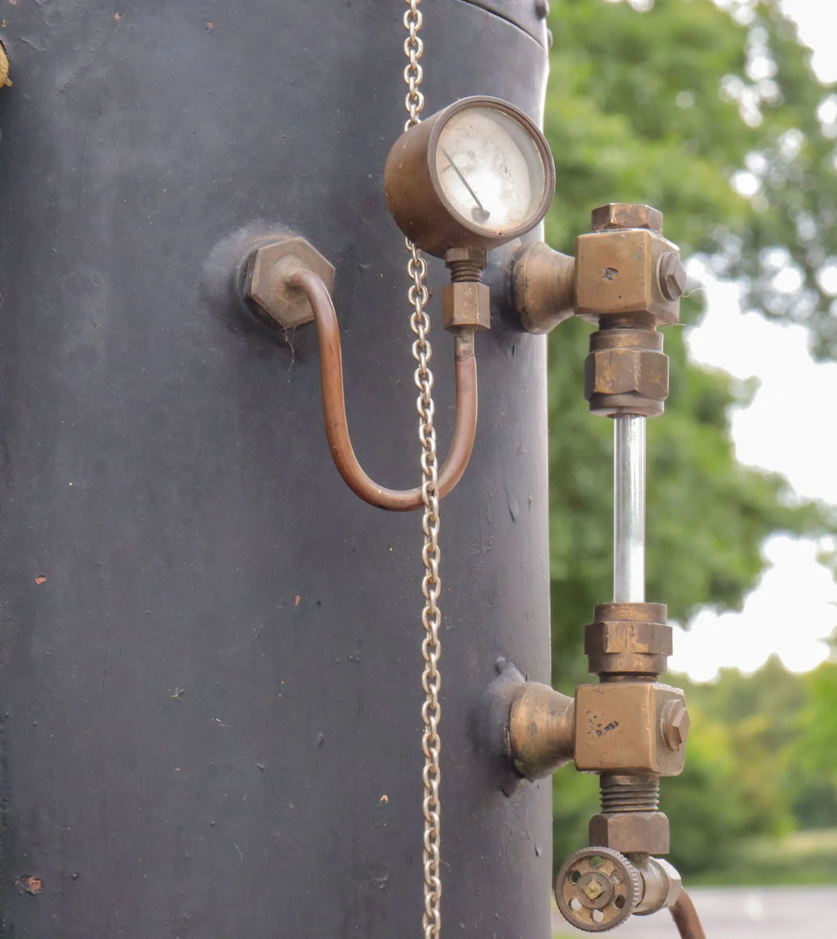 5 inch gauge steam crane