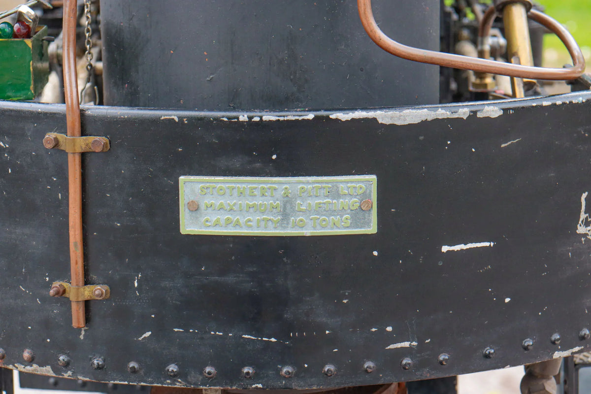 5 inch gauge steam crane