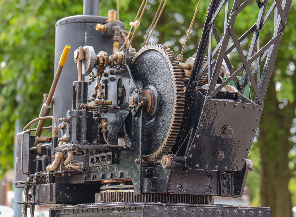 5 inch gauge steam crane