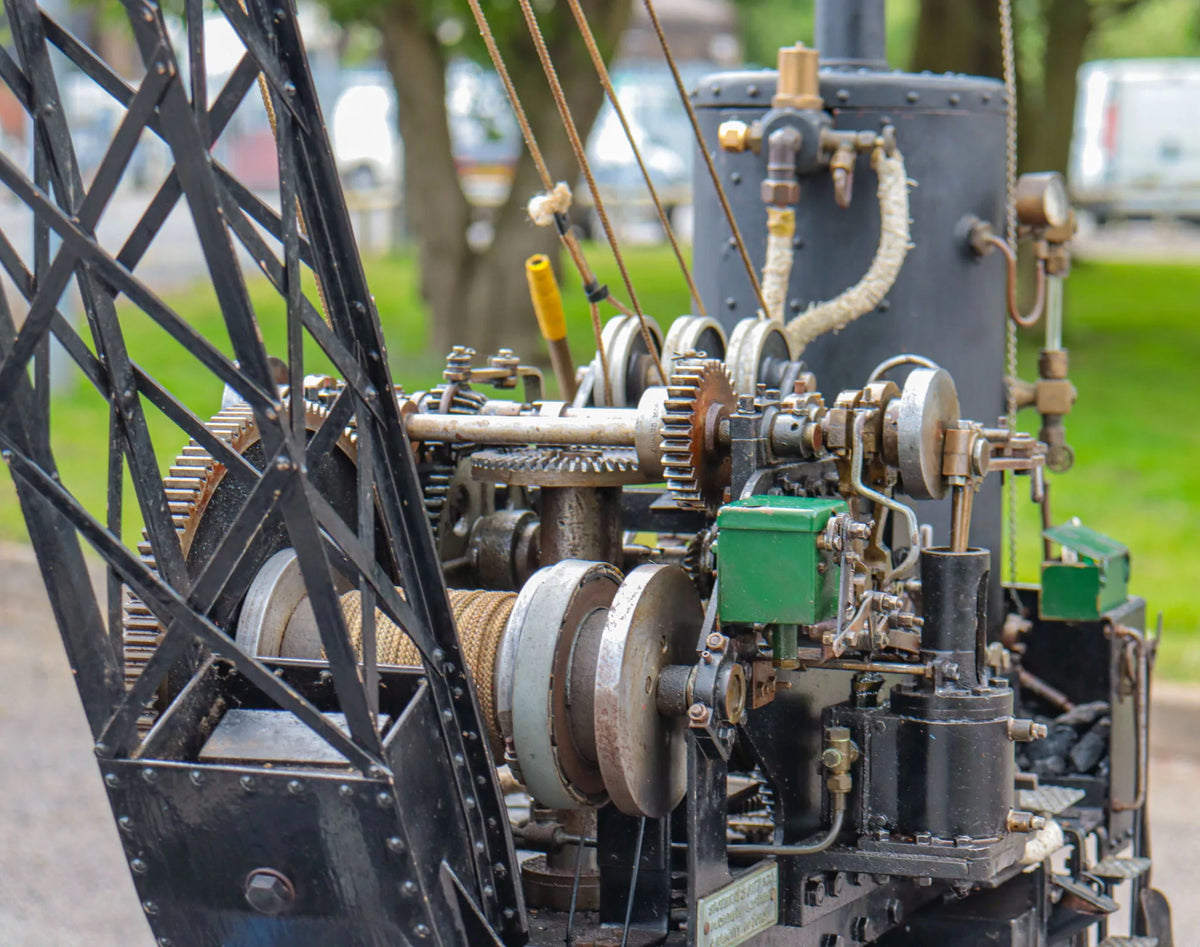 5 inch gauge steam crane