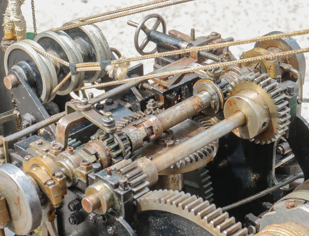 5 inch gauge steam crane