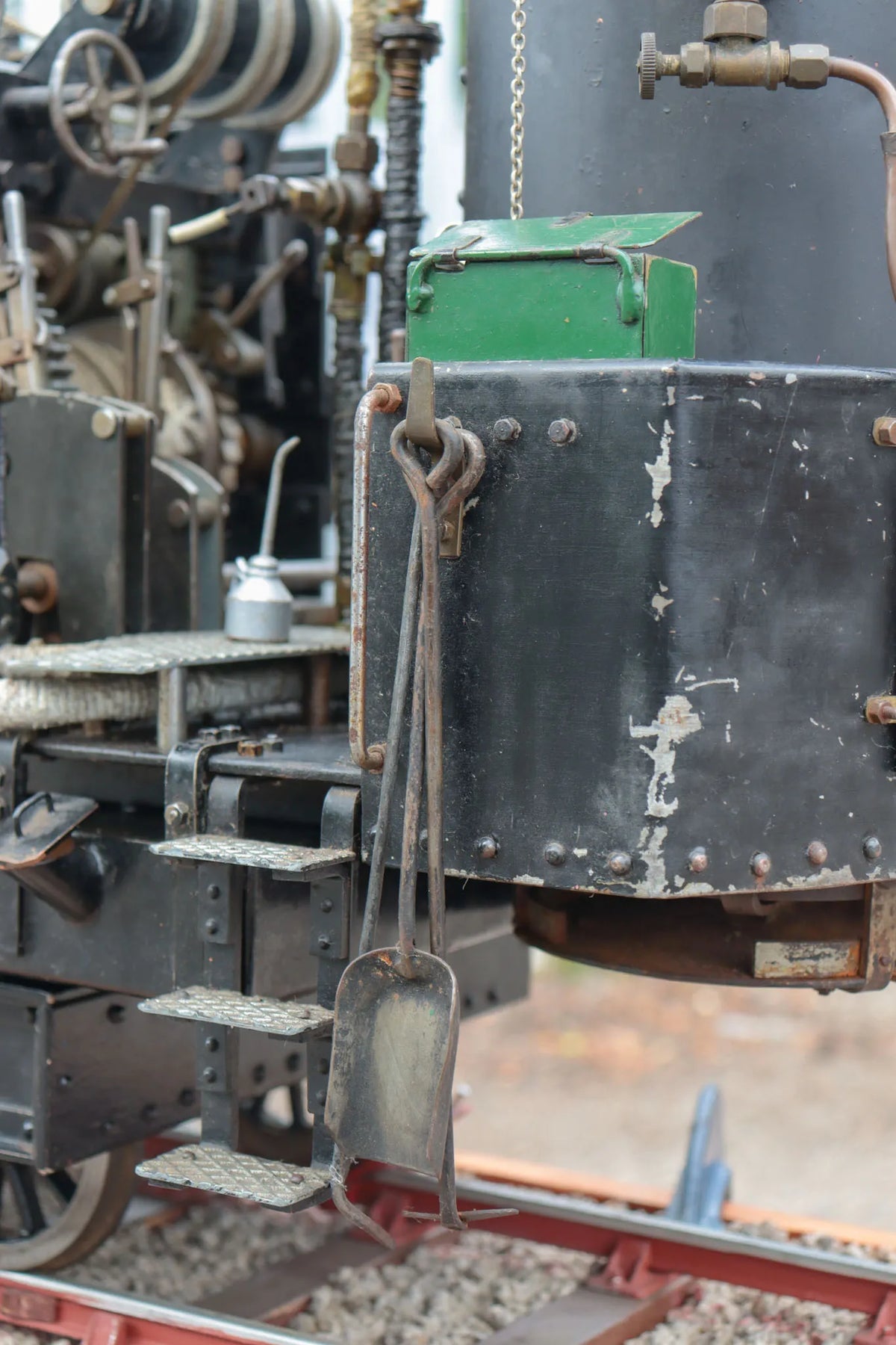 5 inch gauge steam crane