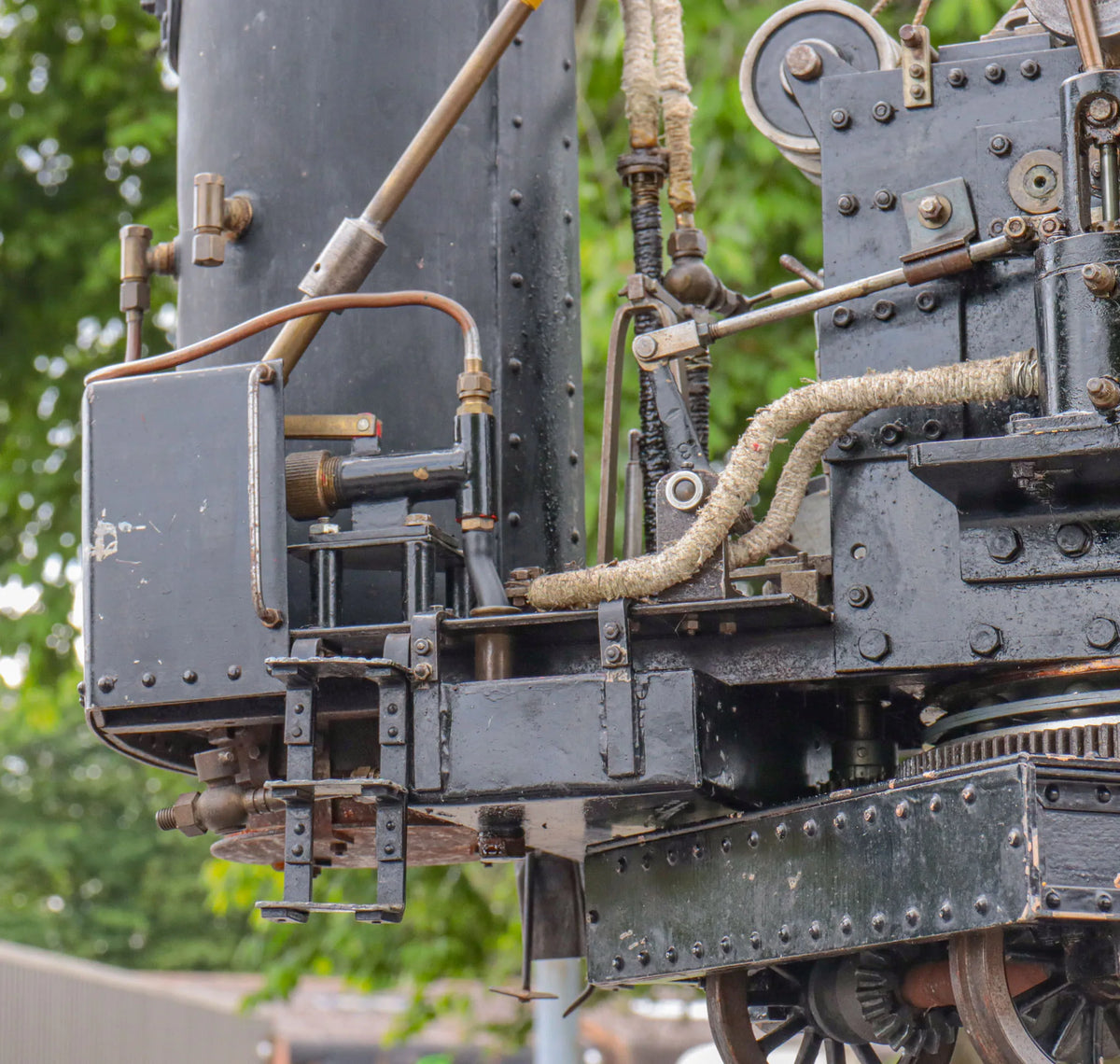 5 inch gauge steam crane