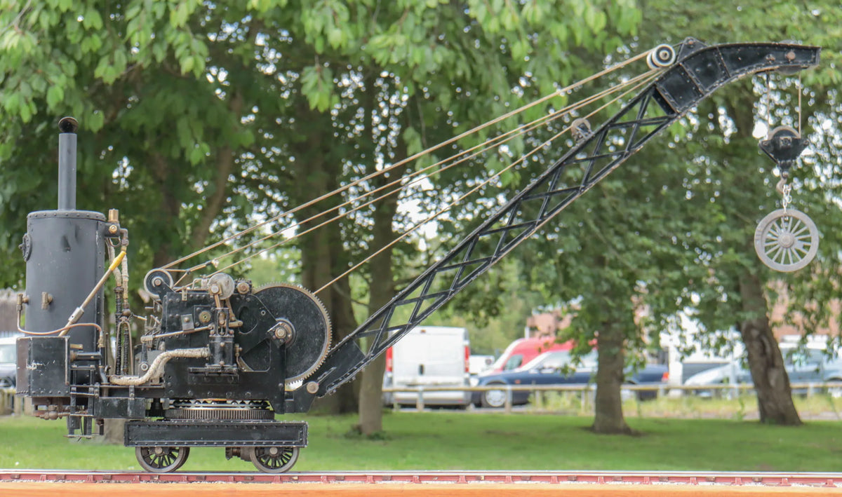 5 inch gauge steam crane