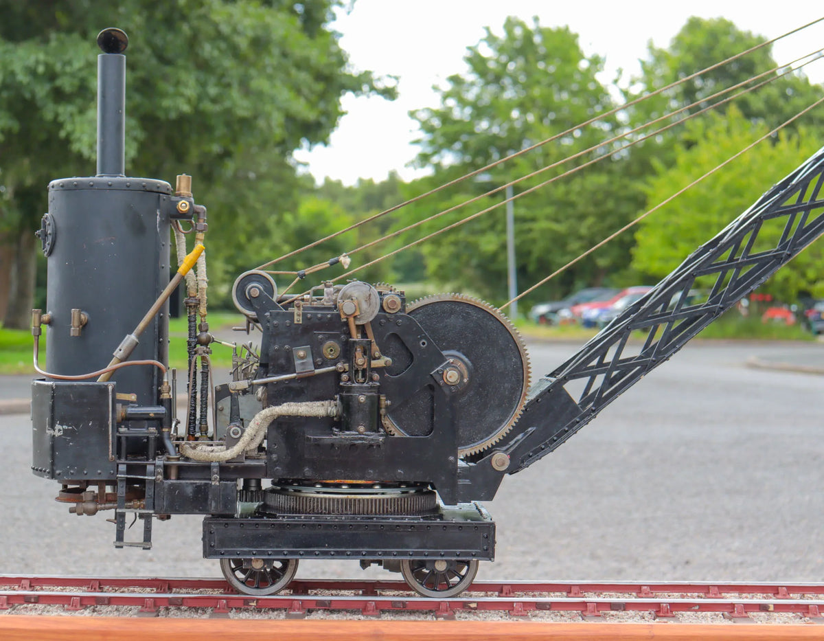 5 inch gauge steam crane