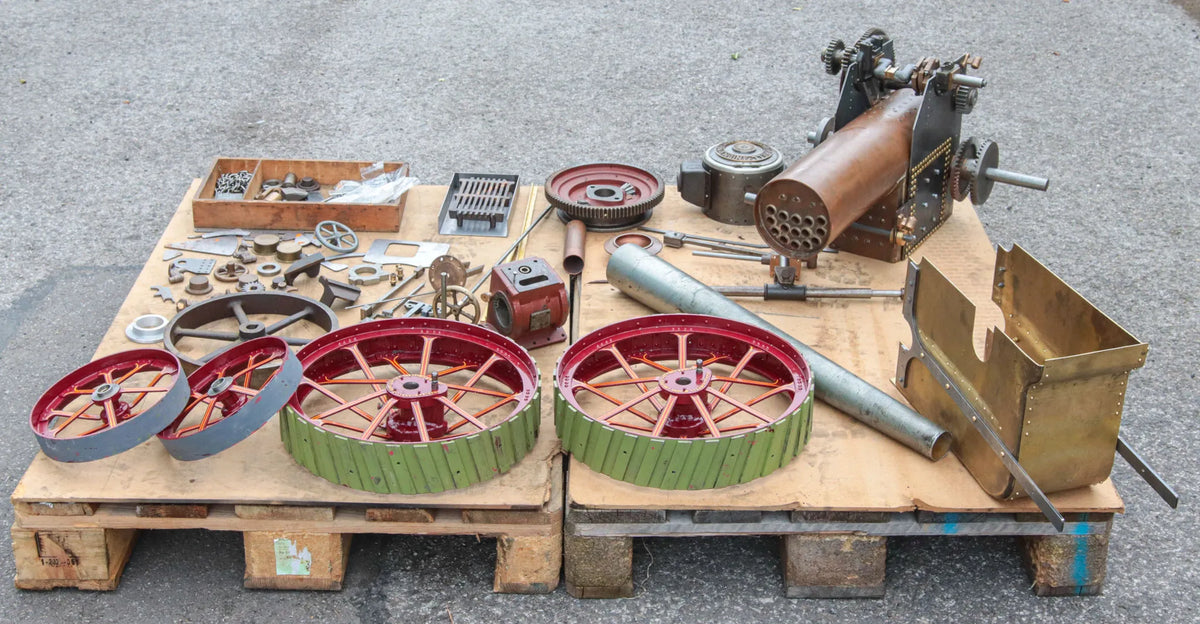 3 inch scale Burrell agricultural engine