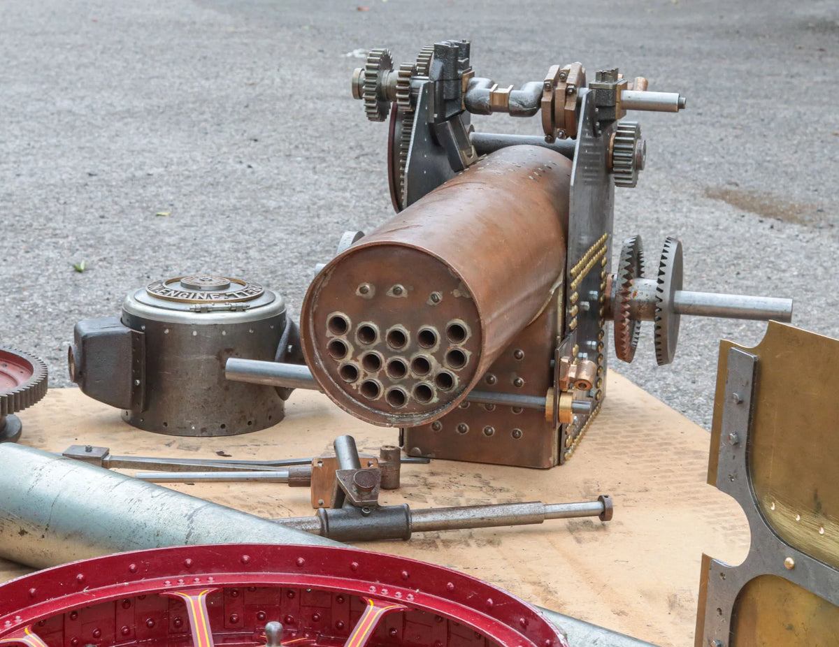 3 inch scale Burrell agricultural engine