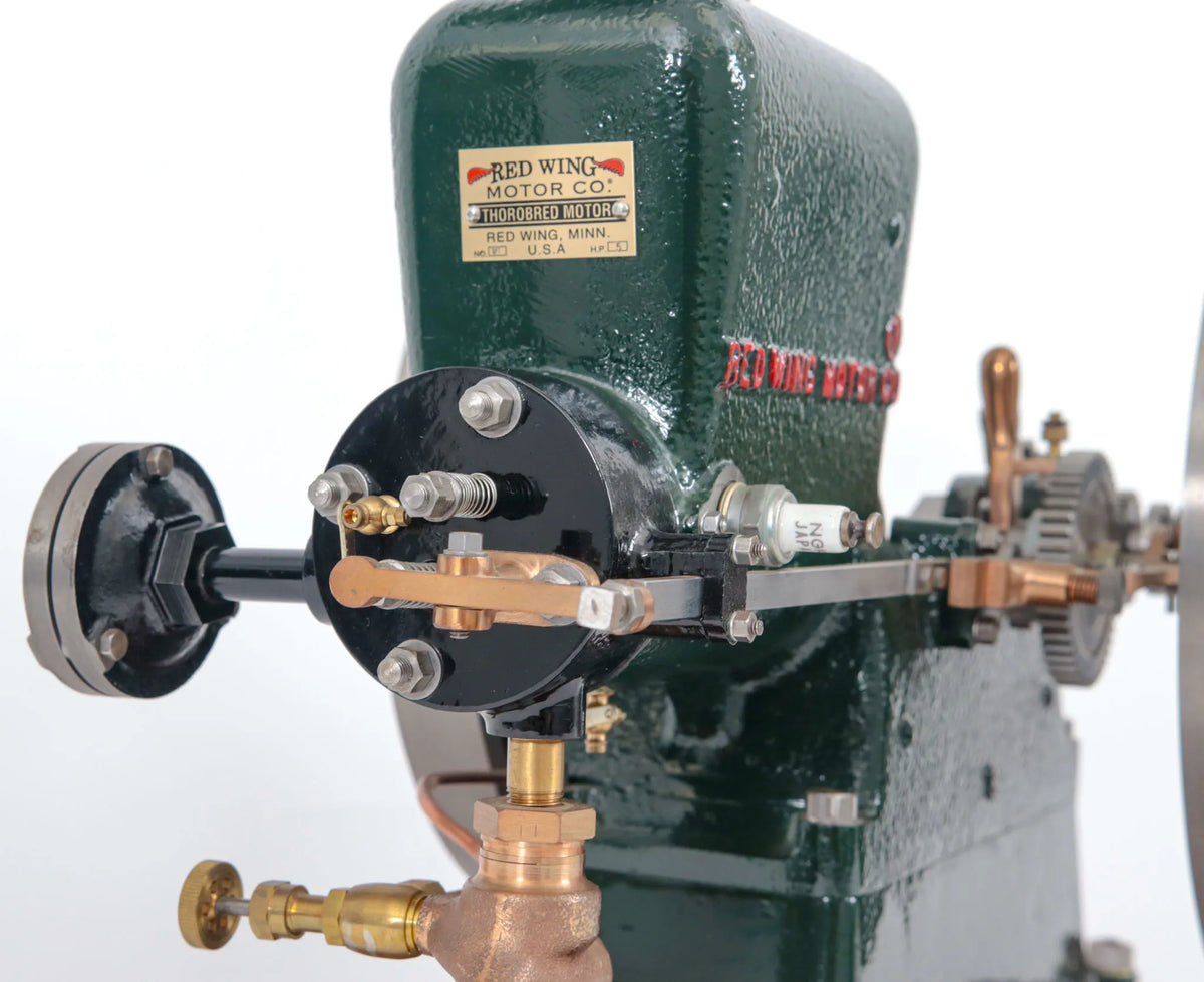 Red Wing'' open crank engine