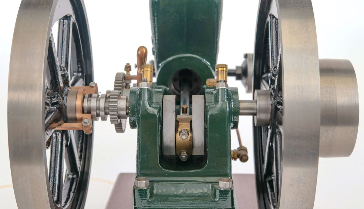 Red Wing'' open crank engine