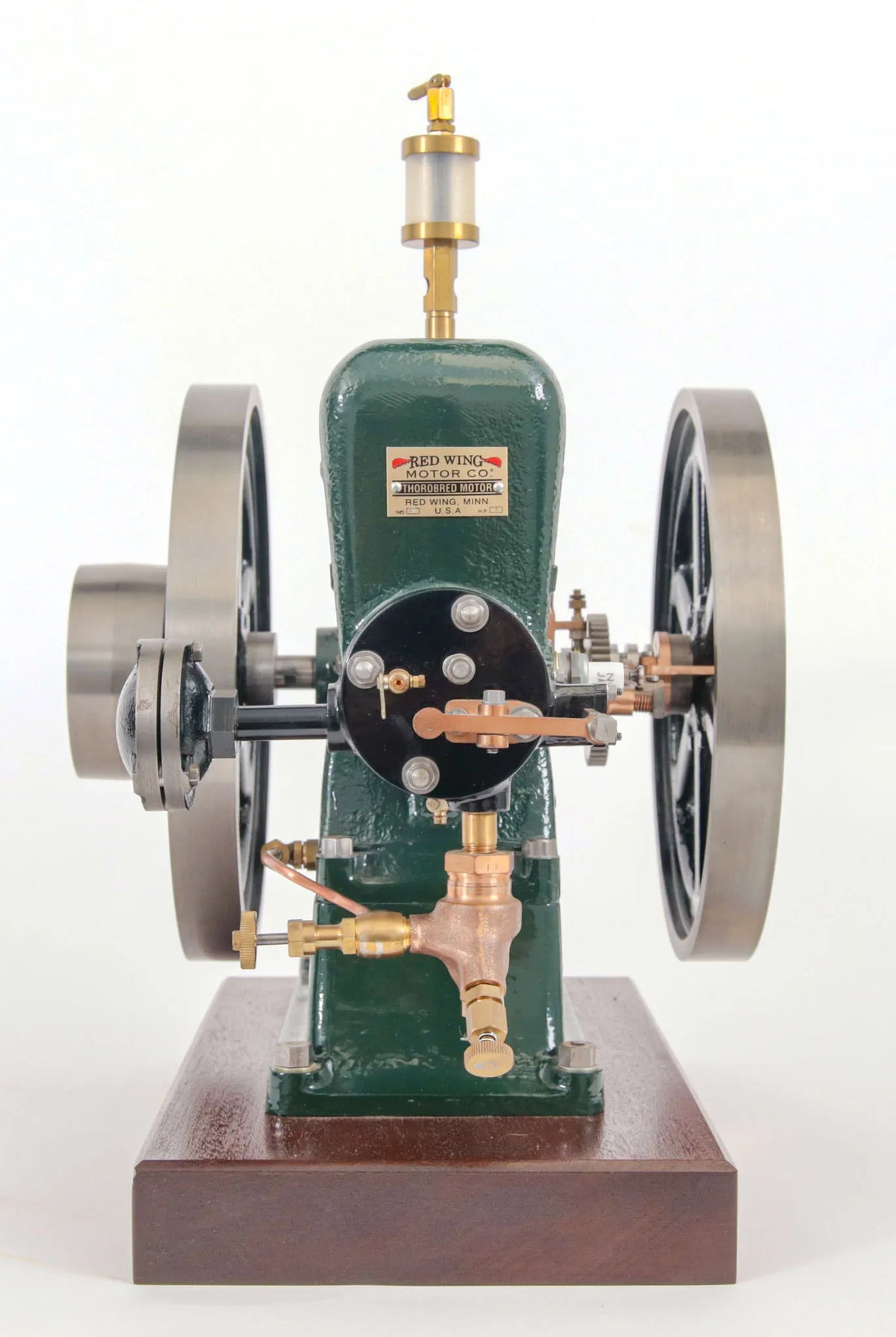Red Wing'' open crank engine