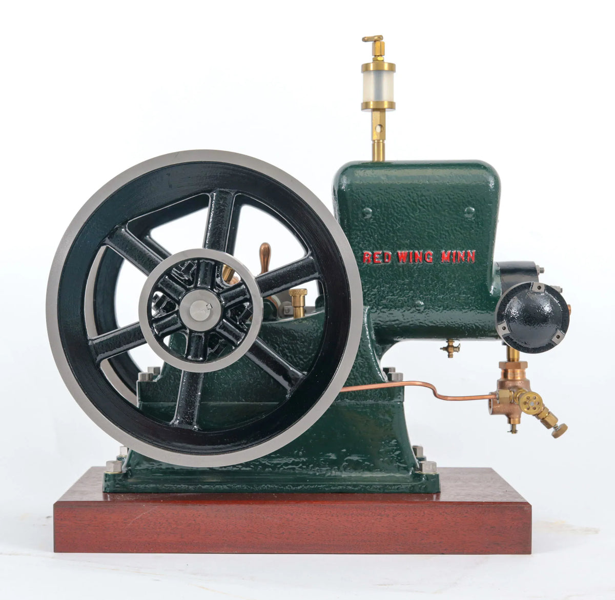 Red Wing'' open crank engine