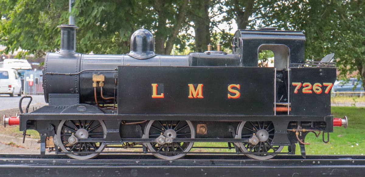 5 inch gauge LMS 3F 0-6-0T No.7267