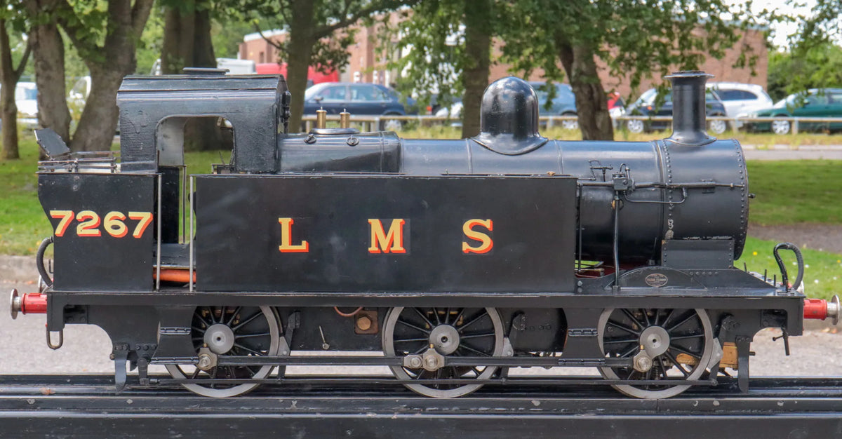 5 inch gauge LMS 3F 0-6-0T No.7267