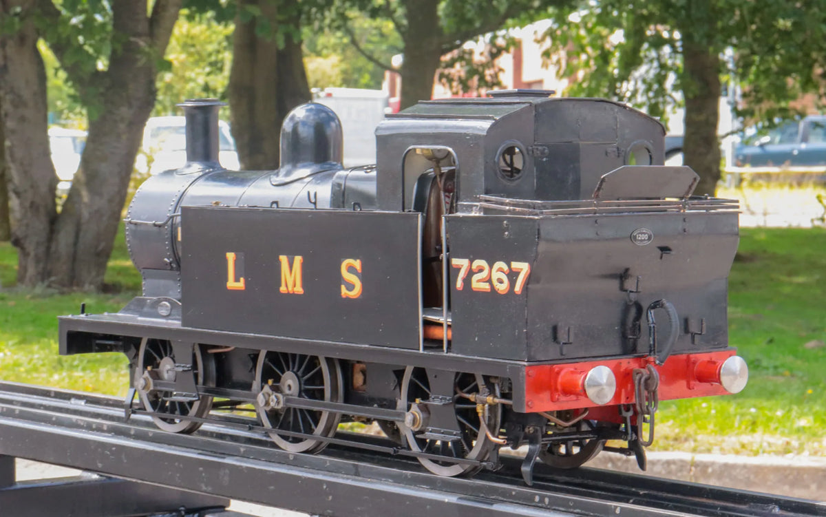 5 inch gauge LMS 3F 0-6-0T No.7267