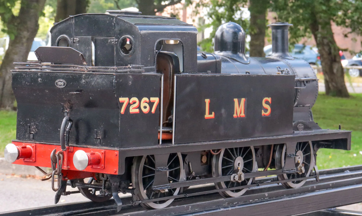 5 inch gauge LMS 3F 0-6-0T No.7267