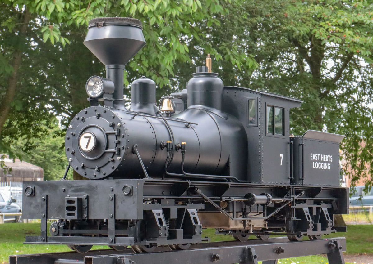 7 1/4 inch gauge two truck Shay