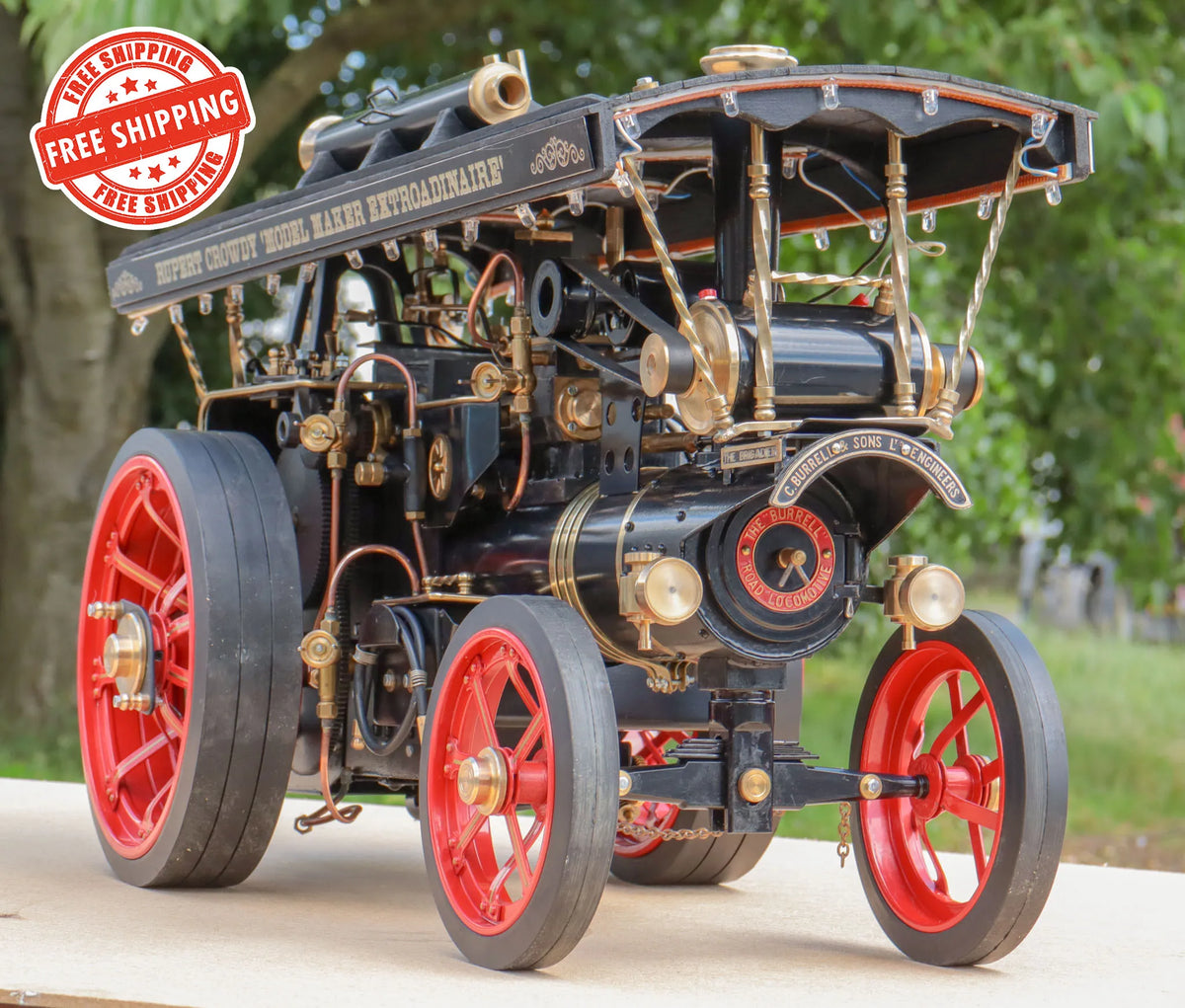 Markie Burrell Scenic Showmans Road Locomotive