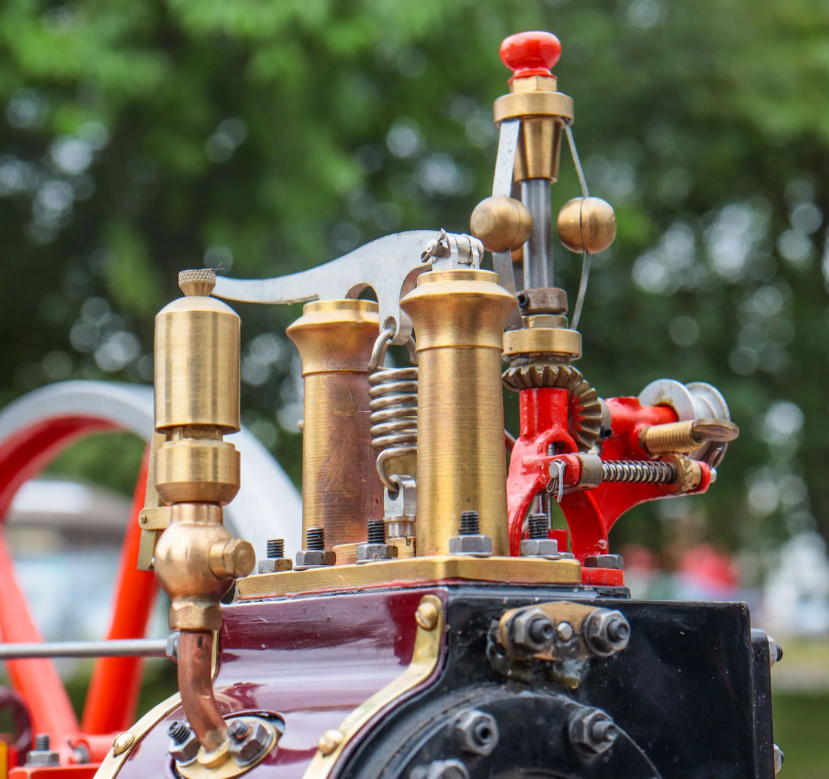 2 inch scale Burrell agricultural engine