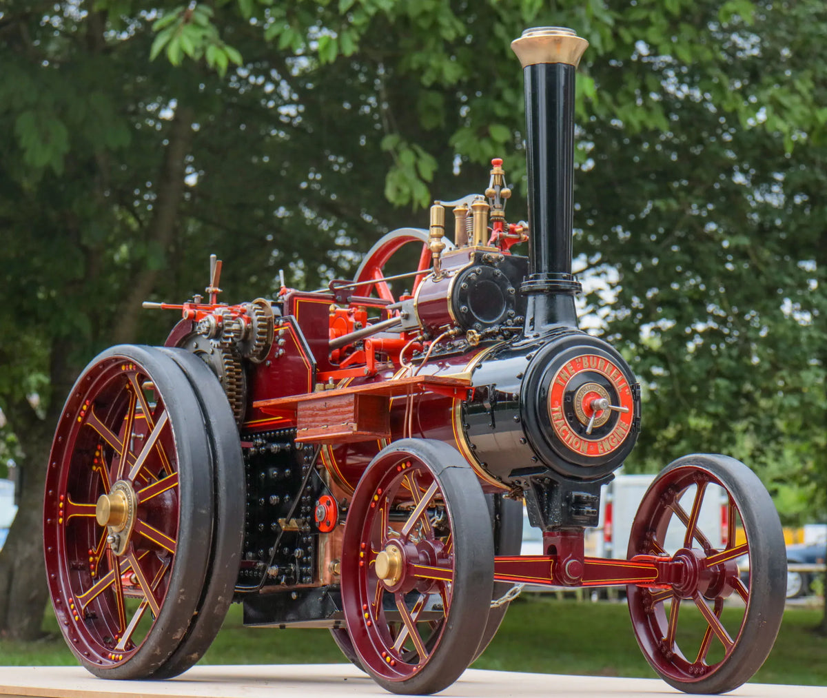 2 inch scale Burrell agricultural engine