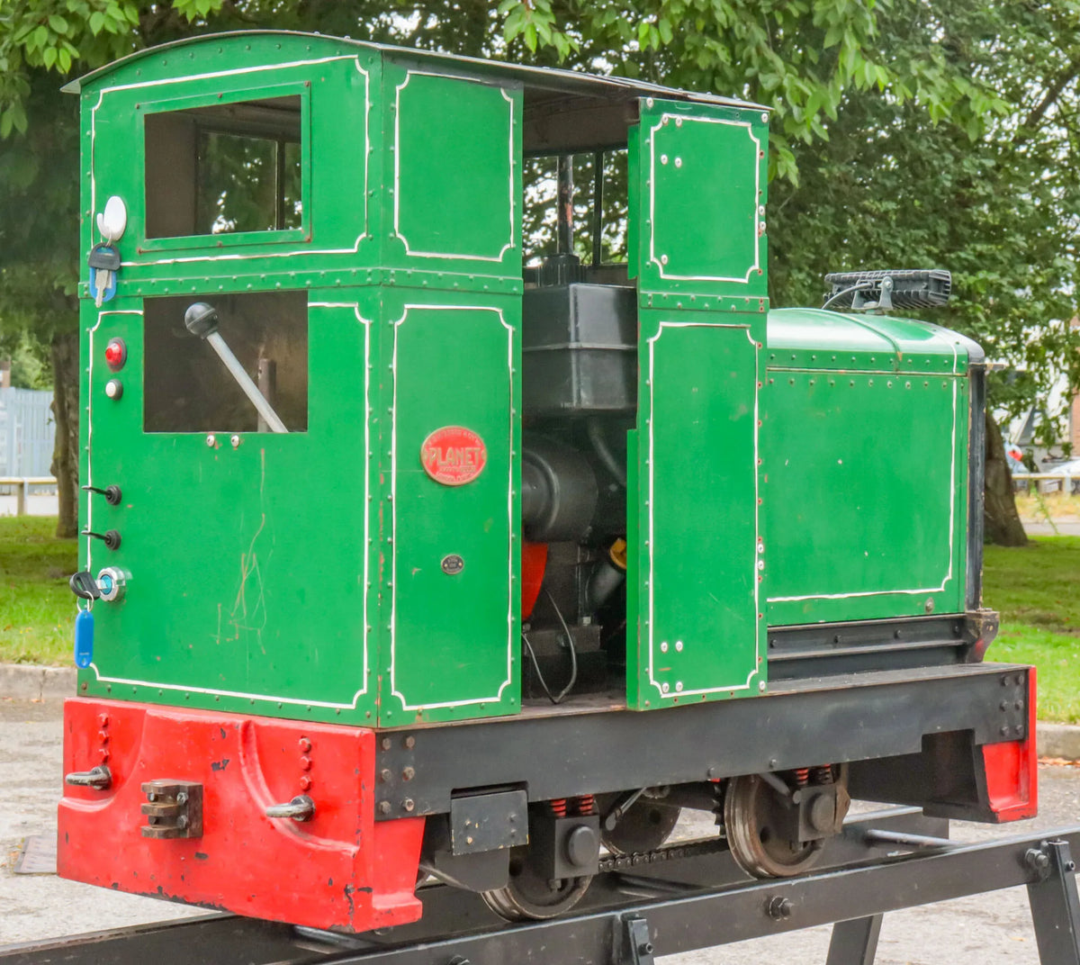 7 1/4 inch gauge petrol hydraulic shunter
