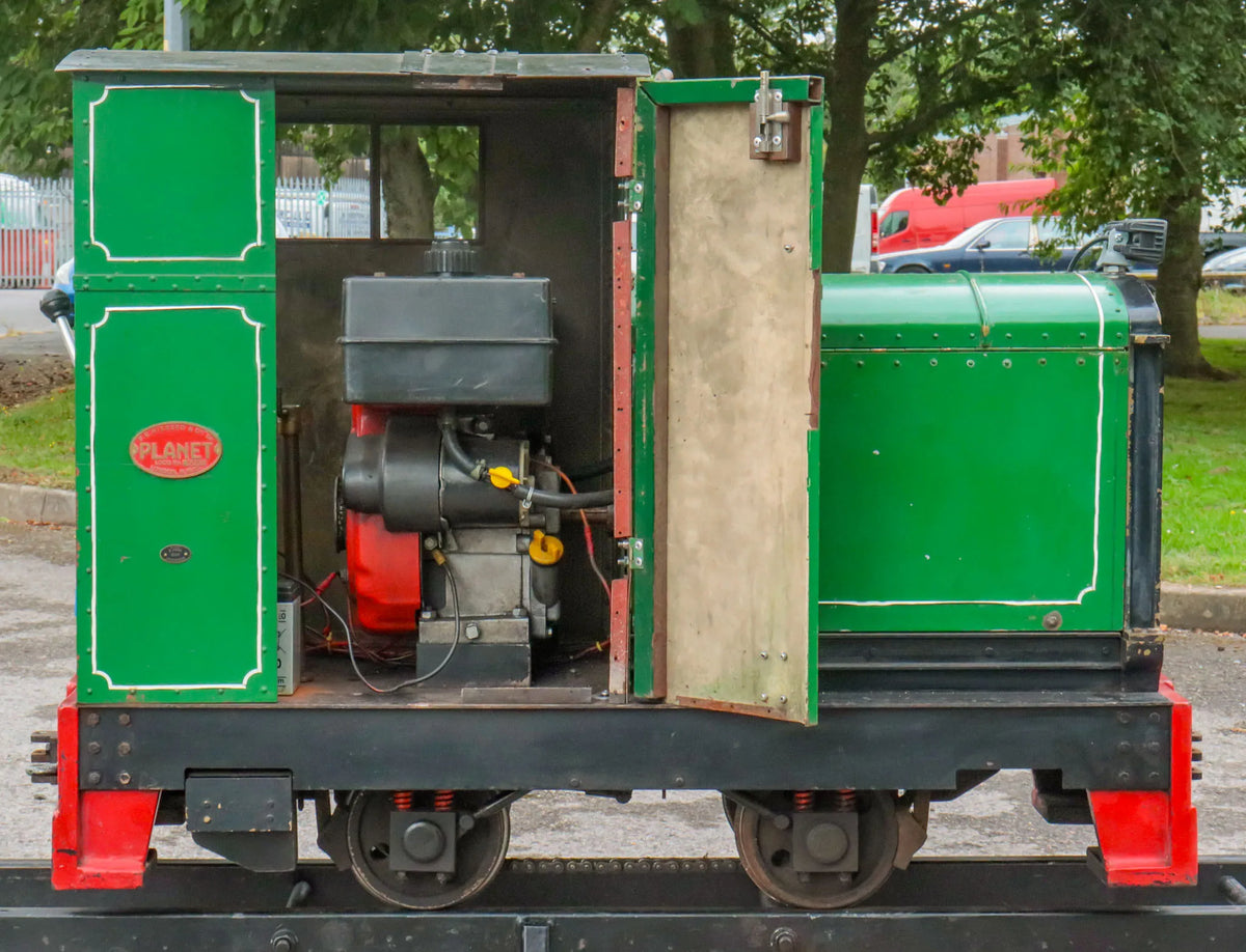 7 1/4 inch gauge petrol hydraulic shunter