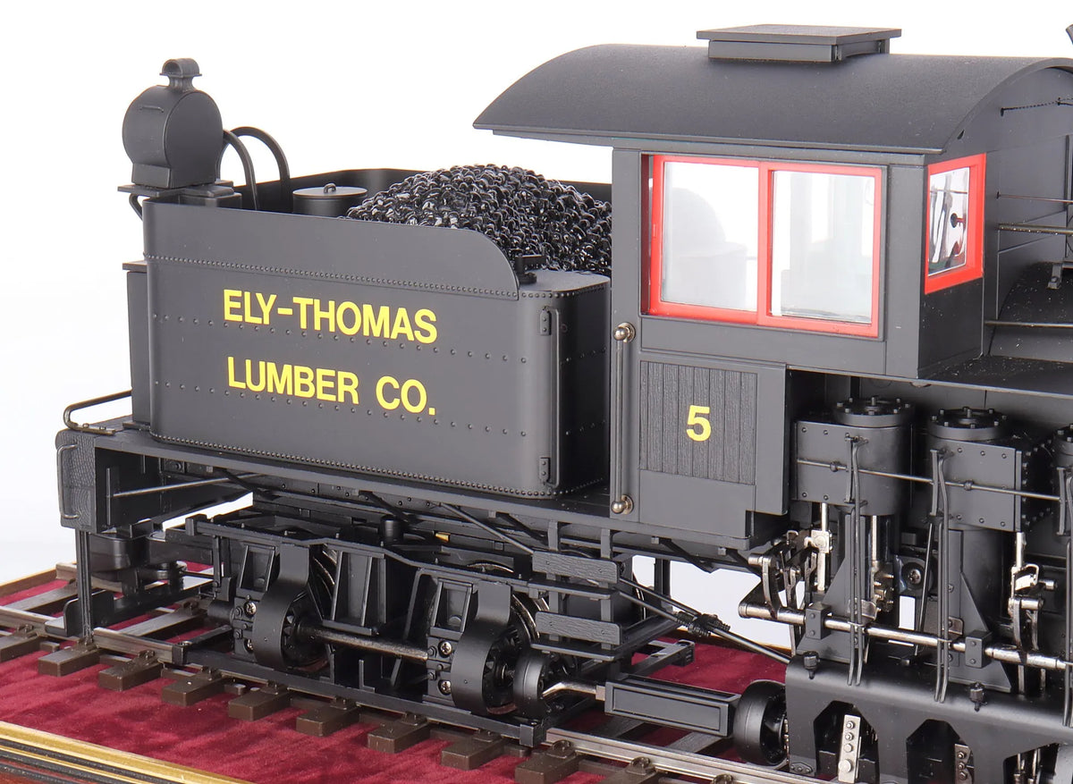 G-scale 38 ton two truck Shay