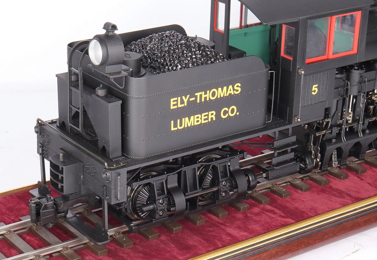 G-scale 38 ton two truck Shay