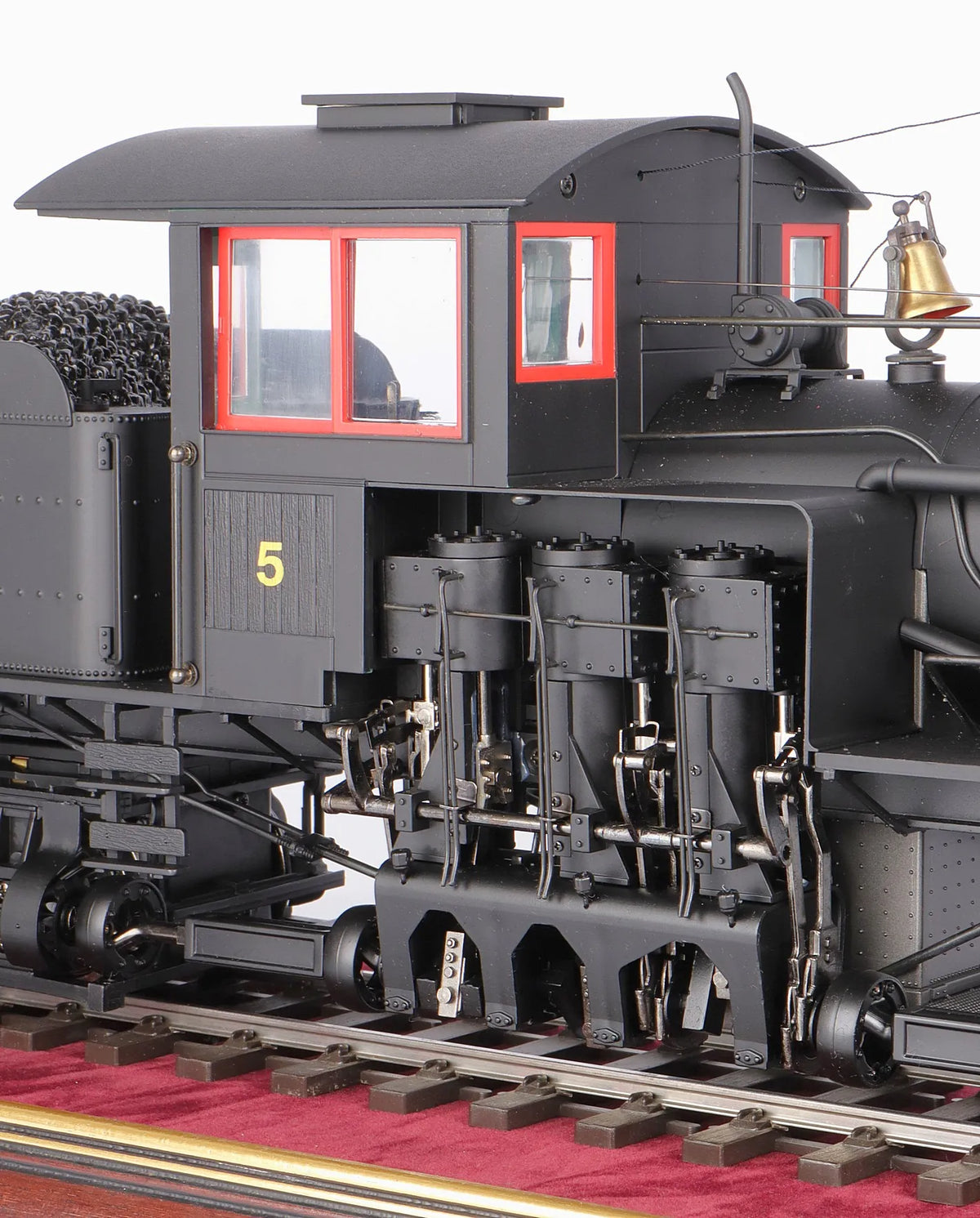 G-scale 38 ton two truck Shay